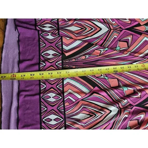 Saint Tropez West Women's Halter Maxi Dress Size 14 Resort Beach Tropical - Picture 7 of 10